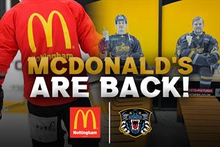 MCDONALD'S BACK AS MAJOR SPONSOR FOR 2024-25