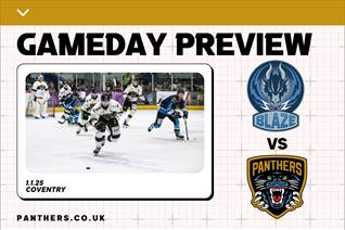 PREVIEW: PANTHERS TRAVEL TO COVENTRY TO START 2025