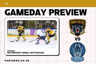 NEW YEAR'S EVE GAMEDAY: PANTHERS HOST BLAZE