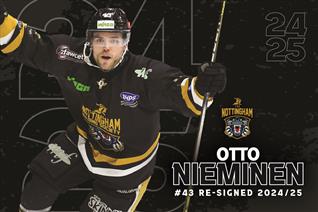 NIEMINEN SIGNS NEW DEAL WITH PANTHERS
