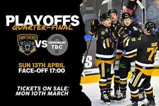 HOME PLAYOFF QUARTER-FINAL SET FOR 13TH APRIL