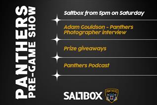 PRE-GAME SHOW IN SALTBOX FROM 5PM