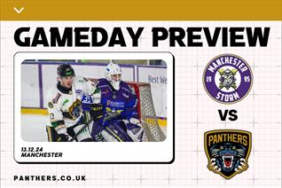 IT'S GAMEDAY! PANTHERS TRAVEL TO MANCHESTER