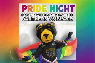 PRIDE NIGHT ON SATURDAY 18TH JANUARY