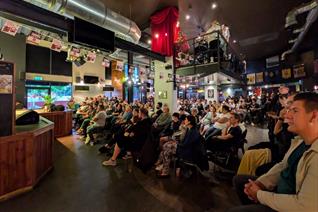 GREAT NIGHT AT THE Q&A IN SALTBOX