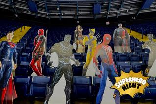 IT'S SUPERHERO NIGHT AT THE MOTORPOINT ARENA