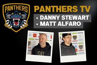 STEWART AND ALFARO ON PANTHERS TV PREVIEW