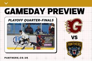 PLAYOFF HOCKEY: PANTHERS TRAVEL TO GUILDFORD