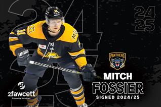 PANTHERS SIGN FORWARD MITCH FOSSIER