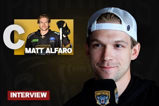ALFARO ON 'HONOUR' OF BEING PANTHERS CAPTAIN