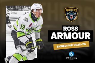 PANTHERS SIGN FORWARD ROSS ARMOUR