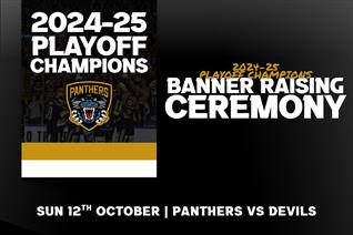 PLAYOFF BANNER TO BE RAISED ON SUNDAY