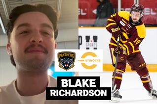 PANTHERS TV: BLAKE RICHARDSON INTERVIEW