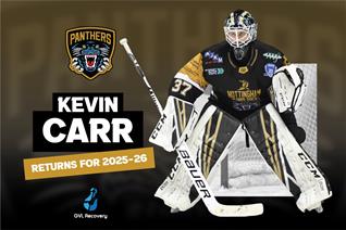 NETMINDER KEVIN CARR RETURNS TO PANTHERS