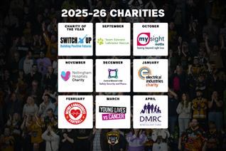 NOTTINGHAM PANTHERS CHARITIES: 2025-26 SEASON