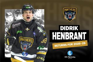 HENBRANT BACK FOR THIRD SEASON AS A PANTHER