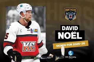 PANTHERS SIGN DEFENCEMAN DAVID NOËL