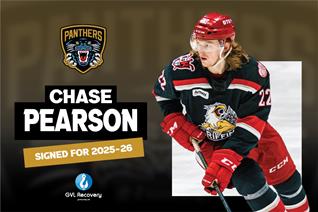 PANTHERS SIGN FORWARD CHASE PEARSON