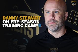STEWART: NEW ROSTER, PRE-SEASON CAMP AND CONCORDIA