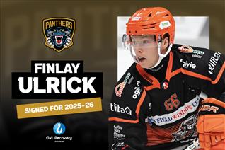 PANTHERS SIGN BRITISH FORWARD FINLAY ULRICK