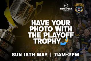 SUNDAY: HAVE YOUR PHOTO WITH THE PLAYOFF TROPHY