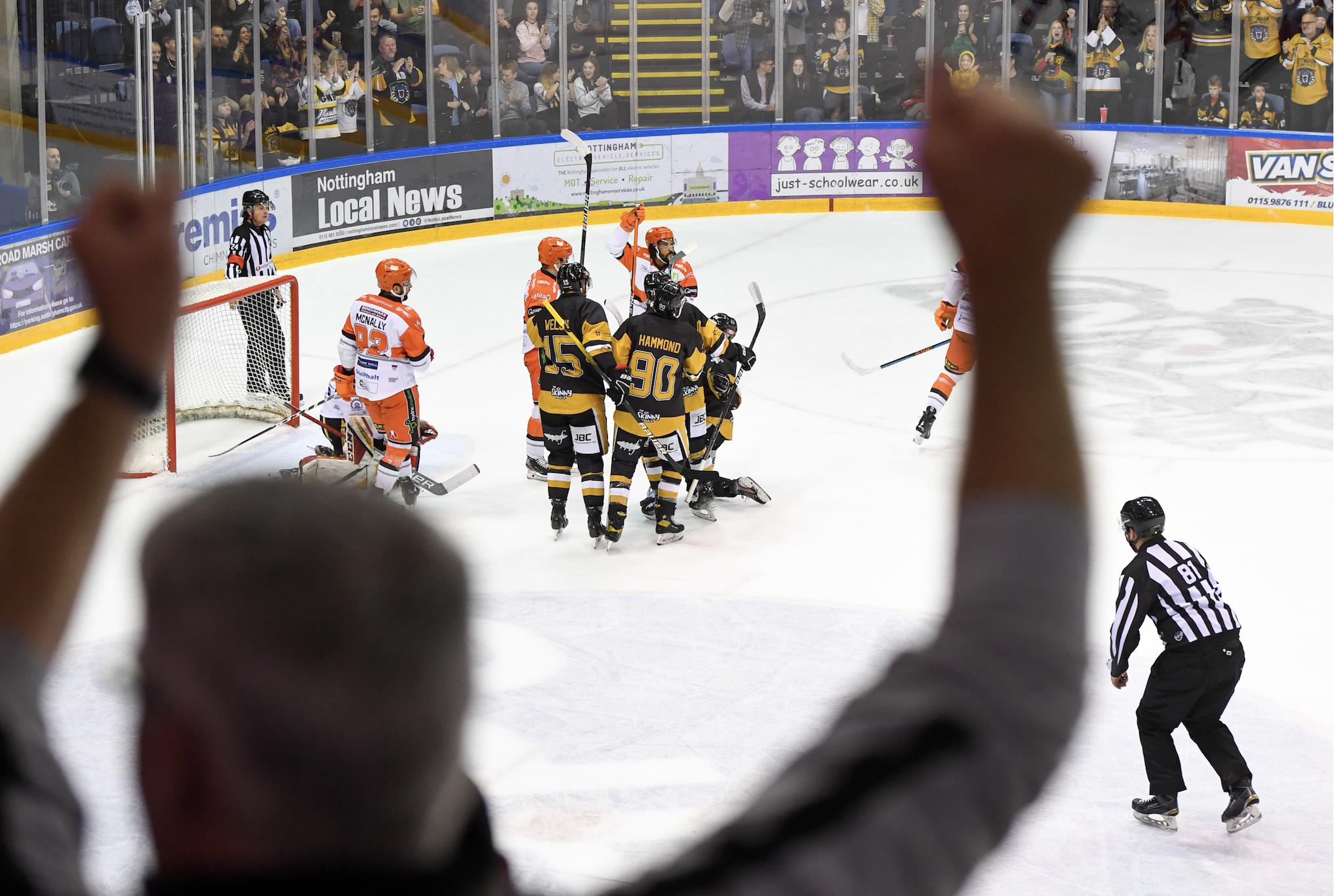 PANTHERS FACE STEELERS AT SOLD-OUT MOTORPOINT ARENA Top Image