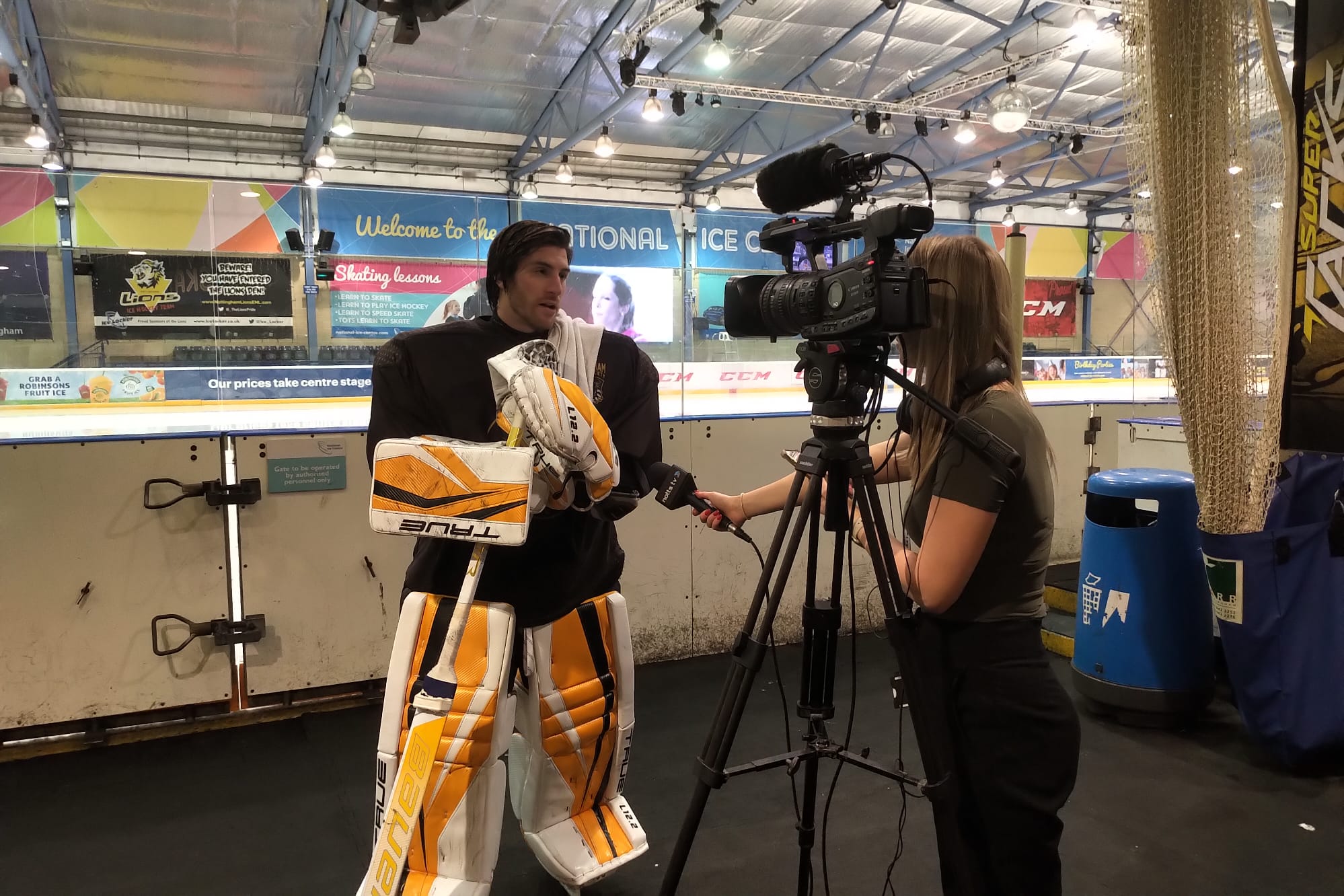 BUSY DAY OF MEDIA APPEARANCES FOR THE PANTHERS Top Image