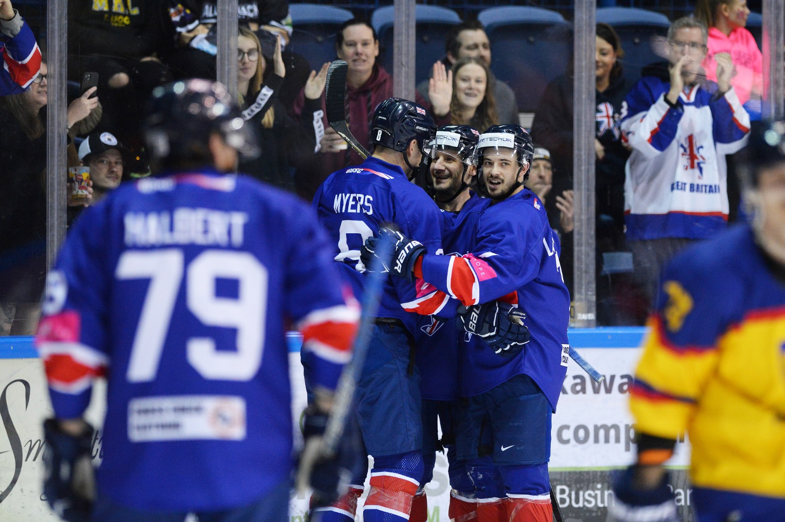 MYERS AND HAMMOND STAR IN GB VICTORY Top Image