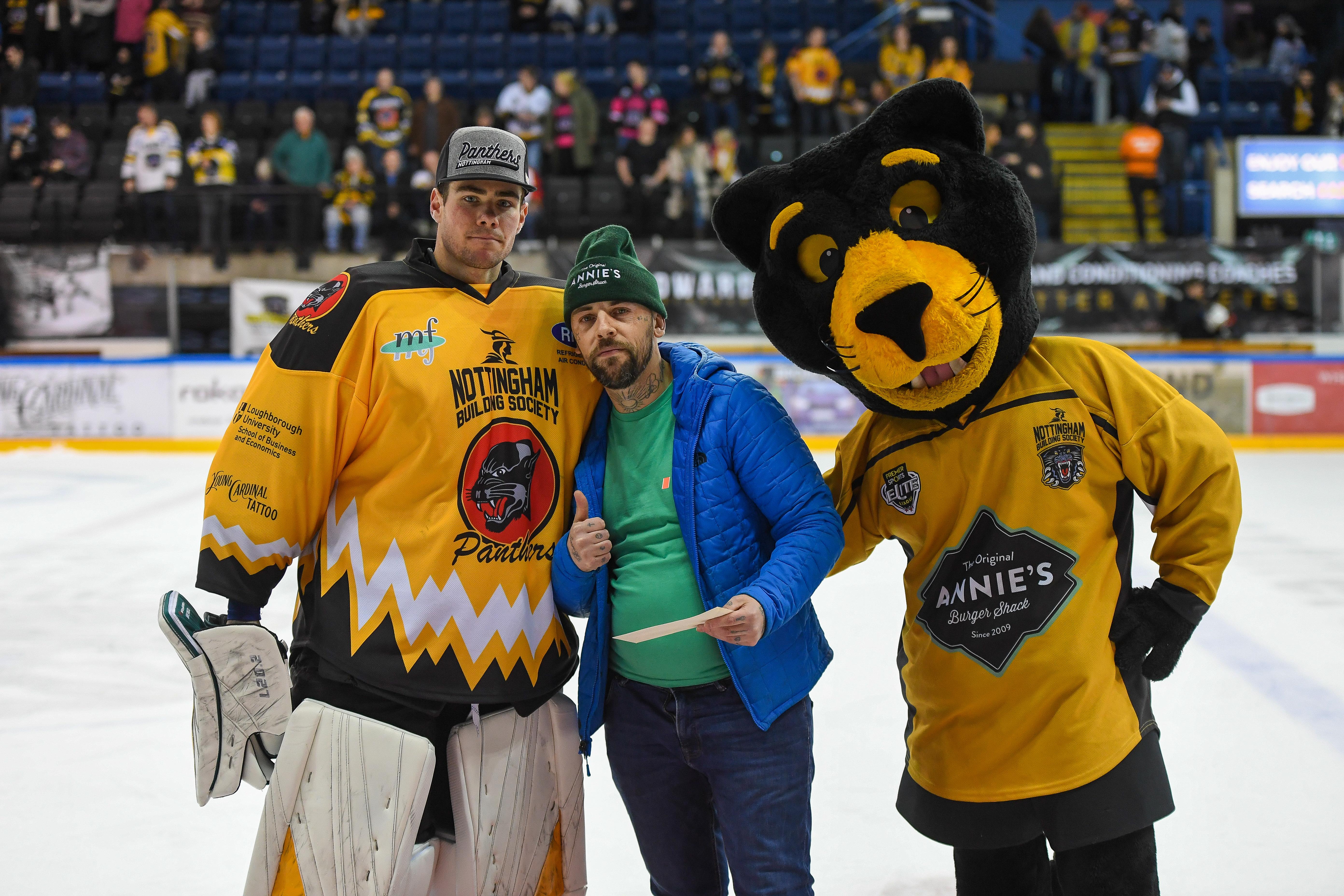 JONES WINS PANTHERS PLAYER OF MONTH FOR FEBRUARY Top Image