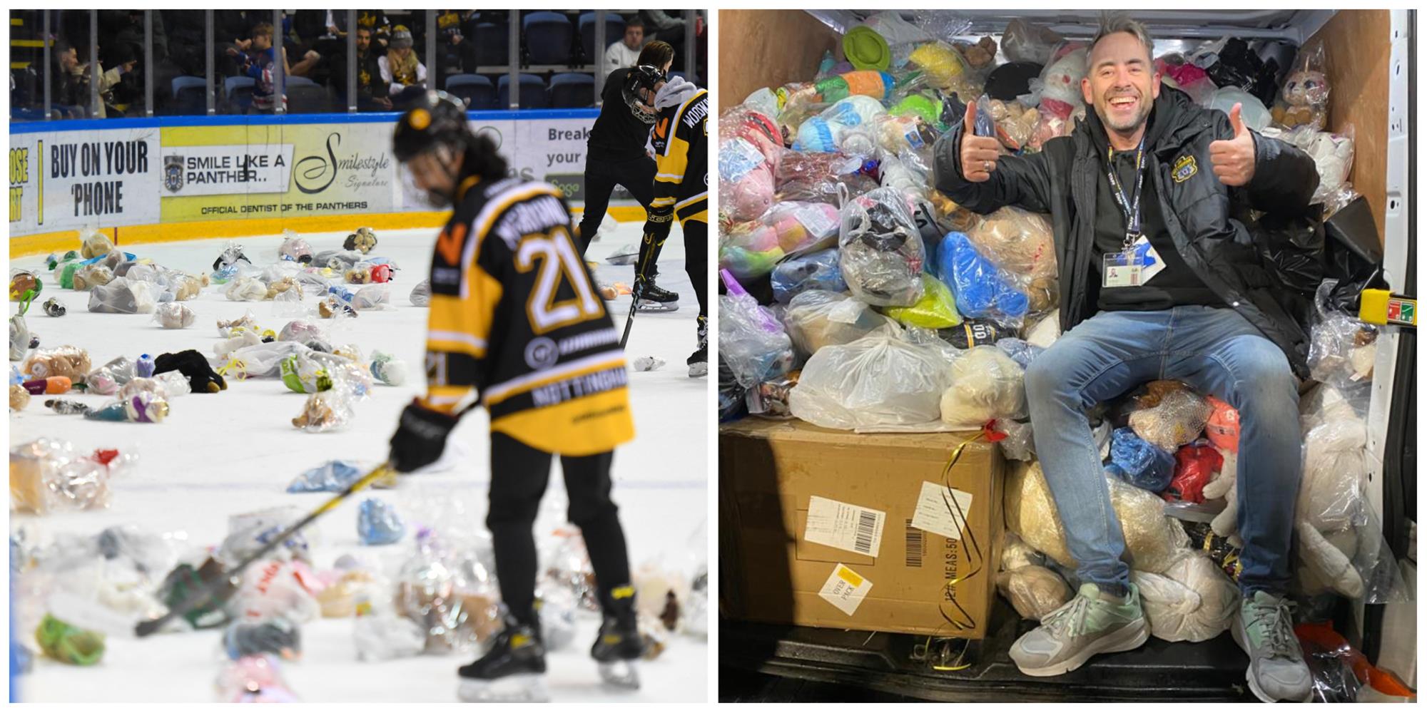 THANK YOU FOR YOUR AMAZING TEDDY BEAR TOSS SUPPORT Top Image