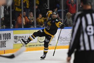 BRADY DISCUSSES SIX-ON-FIVE GOAL IN GUILDFORD